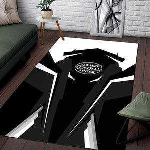 Railspirit Personalized New York Central Railroad Area Rug Strong Line Style  Train Area Rug Gift Idea For Train Lover