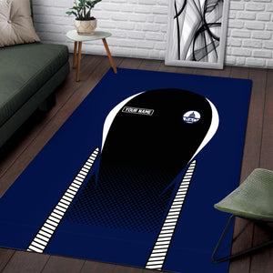 Railspirit Personalized Baltimore and Ohio Railroad Area Rug B&O All Over Printed Rug