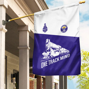 Railspirit Personalized Southern Pacific Railroad Garden Flag One Track Mind Flag Gift Idea For Train Lover