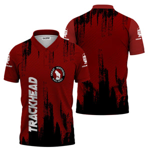 Railspirit Personalized Great Northern Railway Polo Shirt Paint Impact Design GNR Train Shirt for Trackhead