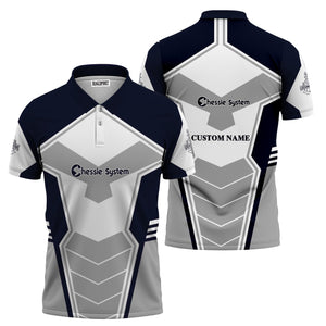 Railspirit Personalized Chessie System Railroad Polo Shirt Engine-Inspired Style Train Shirt for Railroad Fanatic