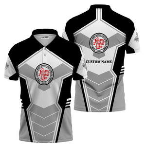 Railspirit Personalized Atlantic Coast Line Railroad Polo Shirt Engine-Inspired Style Train Shirt for Railroad Fanatic
