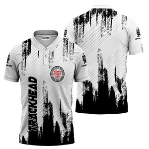 Railspirit Personalized Atlantic Coast Line Railroad Polo Shirt Paint Impact Design Train Shirt for Trackhead