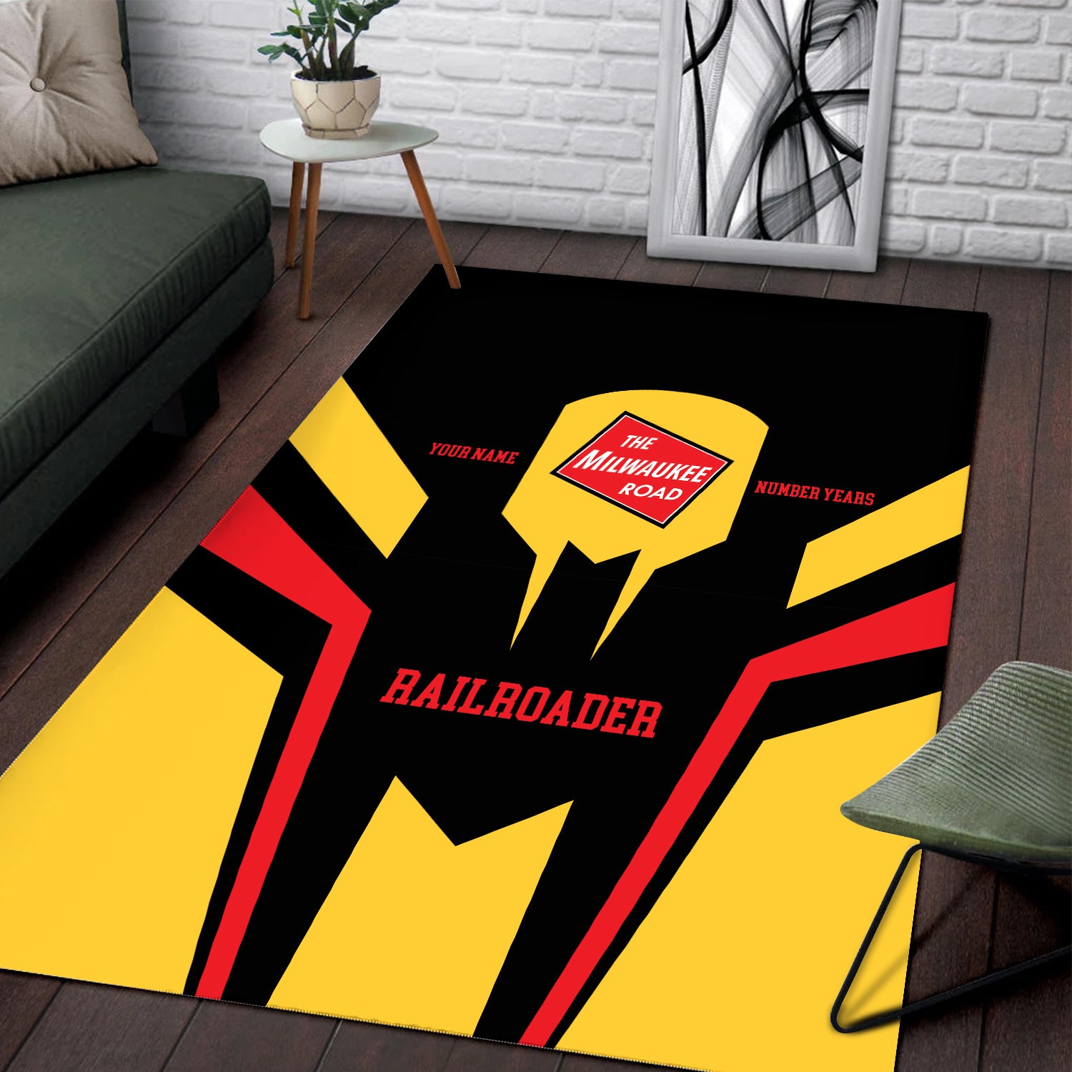 Railspirit Personalized Chicago, Milwaukee, St. Paul and Pacific Railr ...