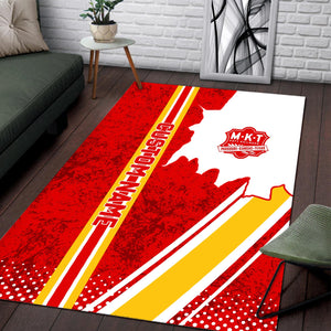 Railspirit Personalized Katy Railroad Area Rug Vintage All Over Printed Rug