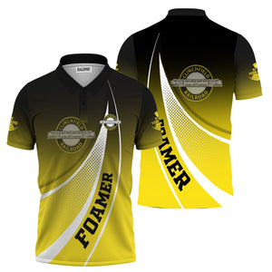 Railspirit Personalized Clinchfield Railroad Polo Shirt Railway-Themed Style Shirt Gift Idea For Trainspotter