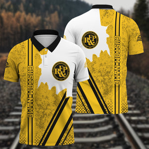 Railspirit Personalized Richmond, Fredericksburg And Potomac Railroad Polo Shirt All Over Printed Unisex Shirt