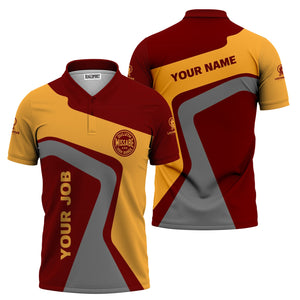 Railspirit Personalized Duluth, Missabe, & Iron Range Railroad Polo Shirt Unique Design with Custom Job Position Train Shirt