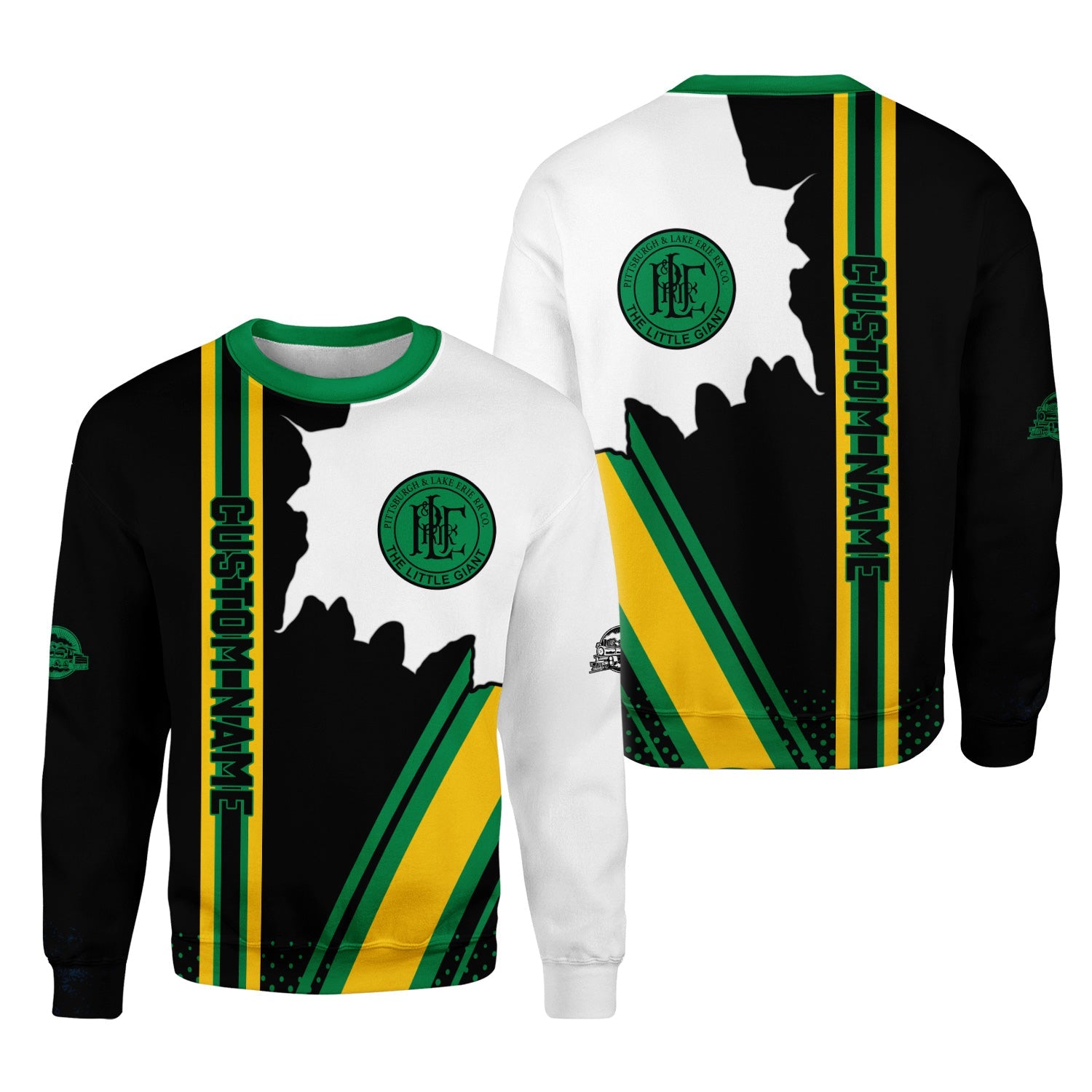 Railspirit Personalized Pittsburgh And Lake Erie Railroad Sweatshirt All Over Printed Unisex Shirt