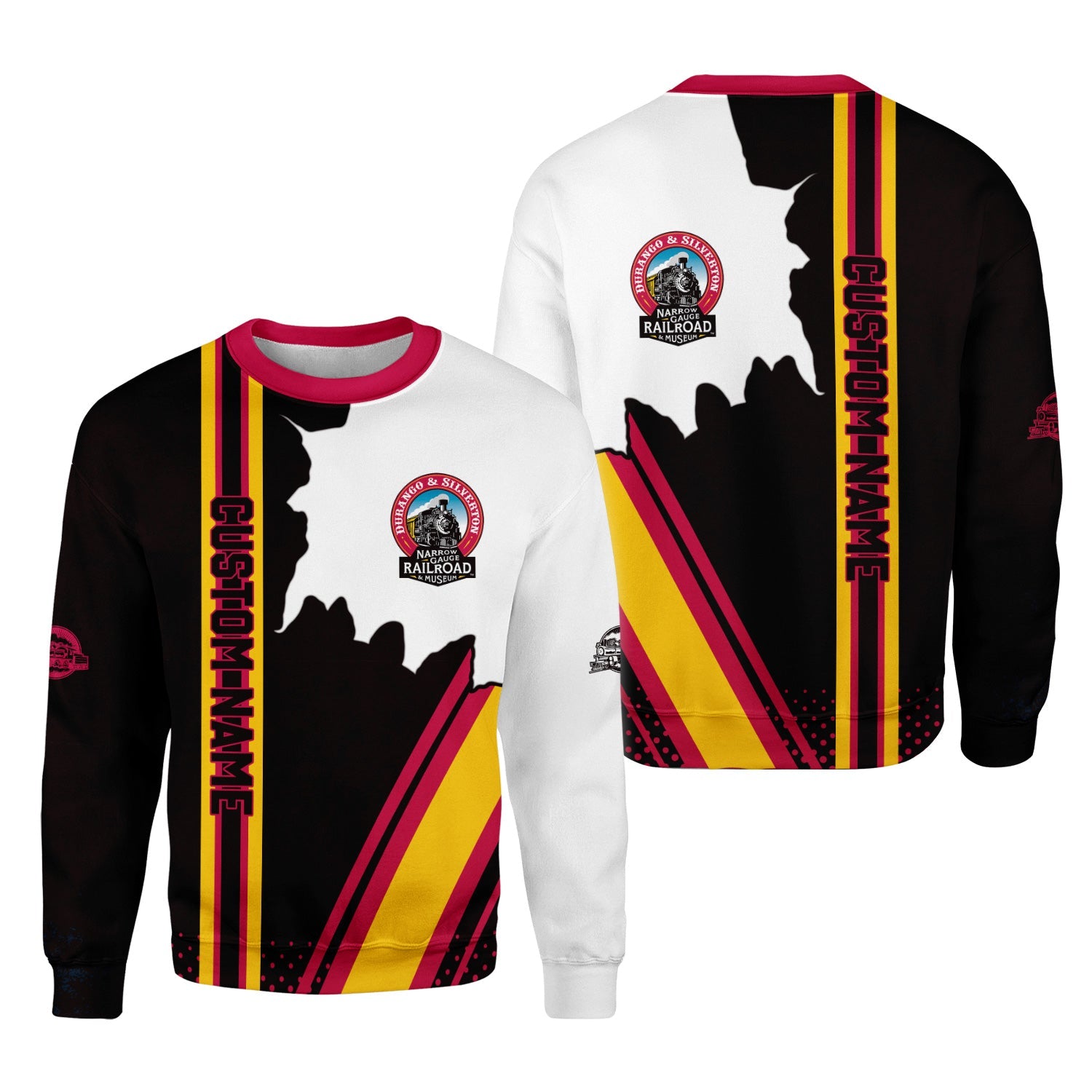 Railspirit Personalized Durango And Silverton Narrow Gauge Railroad Sweatshirt All Over Printed Unisex Shirt