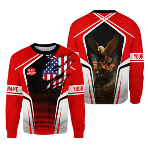 Railspirit Personalized Katy Railroad Sweatshirt American Eagle Vintage Train Shirt