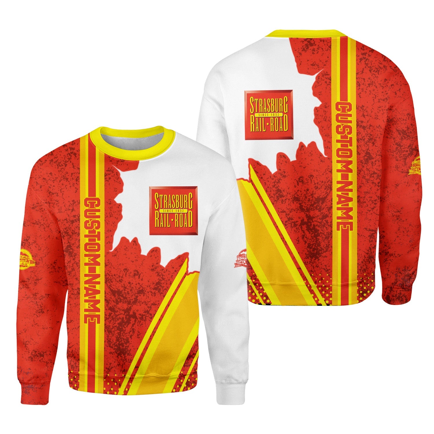 Railspirit Personalized Strasburg Railroad Sweatshirt All Over Printed Unisex Shirt