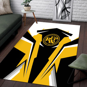 Railspirit Personalized Richmond, Fredericksburg And Potomac Railroad Area Rug Strong Line Style  Train Area Rug Gift Idea For Train Lover