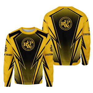 Railspirit Personalized Richmond, Fredericksburg And Potomac Railroad Sweatshirt Lightning Graphic Style Shirt Gift Idea For Train Lover