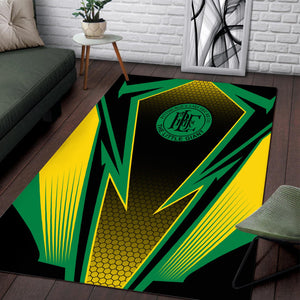 Railspirit Pittsburgh And Lake Erie Railroad Area Rug Lightning Graphic Style Rug Gift Idea For Train Lover