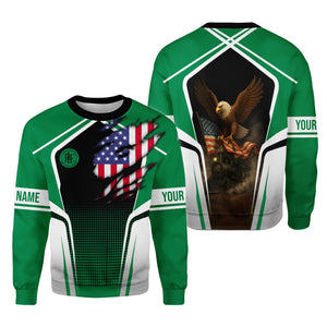 Railspirit Personalized Pittsburgh And Lake Erie Railroad Sweatshirt American Eagle Vintage Train Shirt