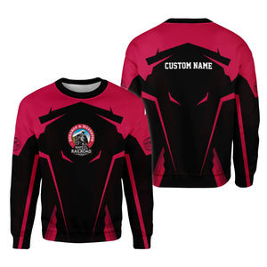 Railspirit Personalized Durango And Silverton Narrow Gauge Railroad Sweatshirt Strong Line Style Train Unisex Shirt All Over Print