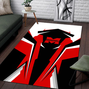 Railspirit Personalized Monongahela Railroad Area Rug Strong Line Style  Train Area Rug Gift Idea For Train Lover