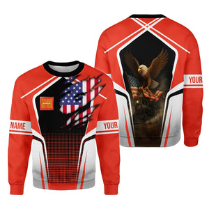 Railspirit Personalized Strasburg Railroad Sweatshirt American Eagle Vintage Train Shirt