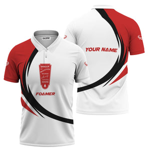 Railspirit Personalized Bangor And Aroostook Railroad Polo Shirt Unique Graphic Style Shirt For Train Enthusiasts