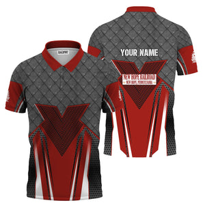Railspirit Personalized New Hope Railroad Polo Shirt Rugged Steel Vibes Train Shirt All Over Print