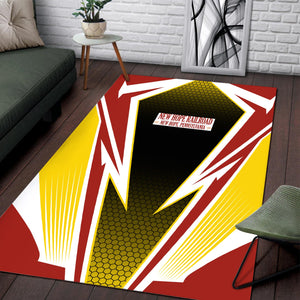 Railspirit New Hope Railroad Area Rug Lightning Graphic Style Rug Gift Idea For Train Lover