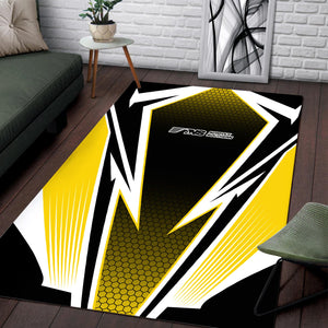 Railspirit Norfolk Southern Railway Area Rug Lightning Graphic Style Rug Gift Idea For Train Lover