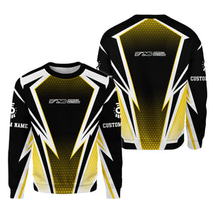 Railspirit Personalized Norfolk Southern Railway Sweatshirt Lightning Graphic Style Shirt Gift Idea For Train Lover