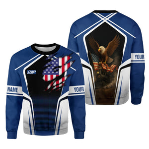 Railspirit Personalized Duluth, Winnipeg and Pacific Railway Sweatshirt American Eagle Vintage Train Shirt