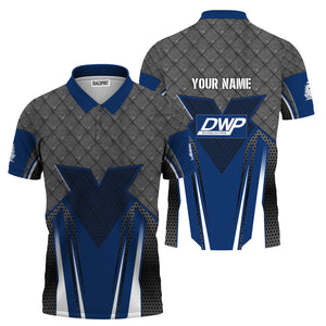 Railspirit Personalized Duluth, Winnipeg and Pacific Railway Polo Shirt Rugged Steel Vibes Train Shirt All Over Print