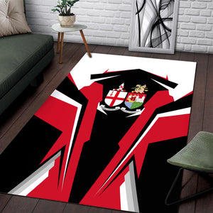 Railspirit Personalized Great Western Railway Area Rug Strong Line Style  Train Area Rug Gift Idea For Train Lover