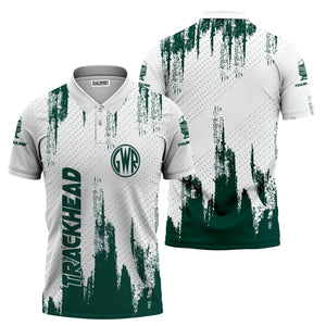 Railspirit Personalized Great Western Railway Polo Shirt Paint Impact Design Train Shirt for Trackhead