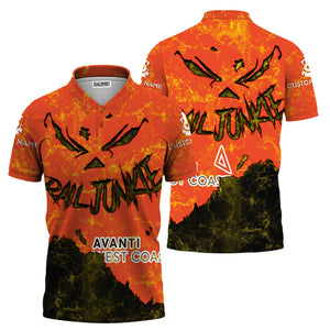 Railspirit Personalized Avanti West Coast Polo Shirt Torn Graphic Style Train Shirt For Rail Junkie