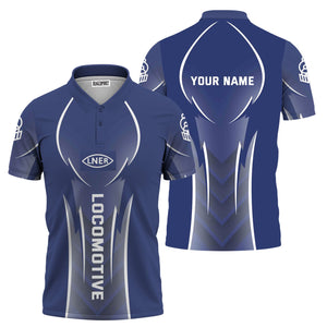 Railspirit Personalized London and North Eastern Railway Polo Shirt Striking Line Style Train Shirt For Locomotive Lovers