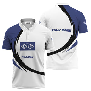 Railspirit Personalized London and North Eastern Railway Polo Shirt Unique Graphic Style Shirt For Train Enthusiasts