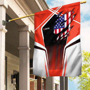 Railspirit Personalized Bristish Railway Garden Flag American Vintage All Over Printed Flag