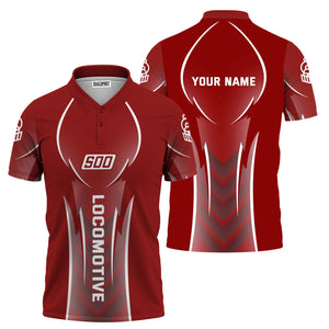 Railspirit Personalized Soo Line Railroad Polo Shirt Striking Line Style Train Shirt For Locomotive Lovers