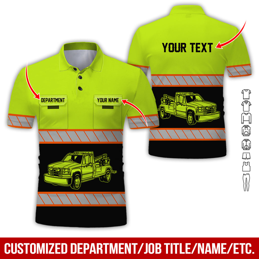 Customized Name Truck Driver Uniform, Premium Personalized Apparel for Truckers