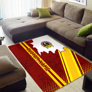 Railspirit Personalized Denver and Rio Grande Western Railroad Area Rug Vintage All Over Printed Rug