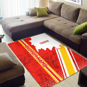 Railspirit Personalized Fleischmann And Western Railroad Area Rug Vintage All Over Printed Rug