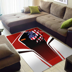 Railspirit Personalized Chicago South Shore and South Bend Railroad Area Rug American Eagle Vintage Train Rug