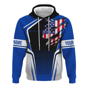 Railspirit Personalized Long Island Railroad Hoodie American Eagle Vintage Train Zip Up Hoodie