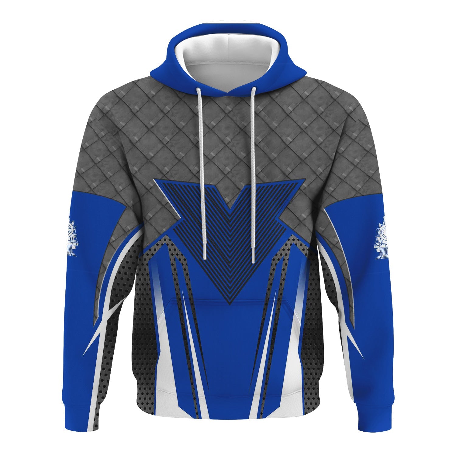 Railspirit Personalized Long Island Railroad Hoodie Rugged Steel Vibes Train Zip Up Hoodie All Over Print