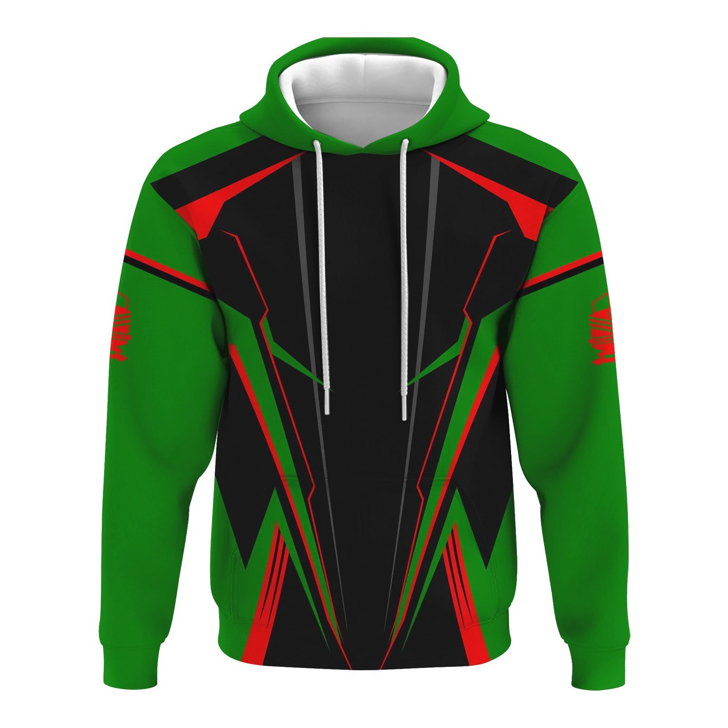 Railspirit Personalized Elgin Joliet And Eastern Railroad Hoodie Lightning-Edge Design Train Zip Up Hoodie For Railroad Lovers