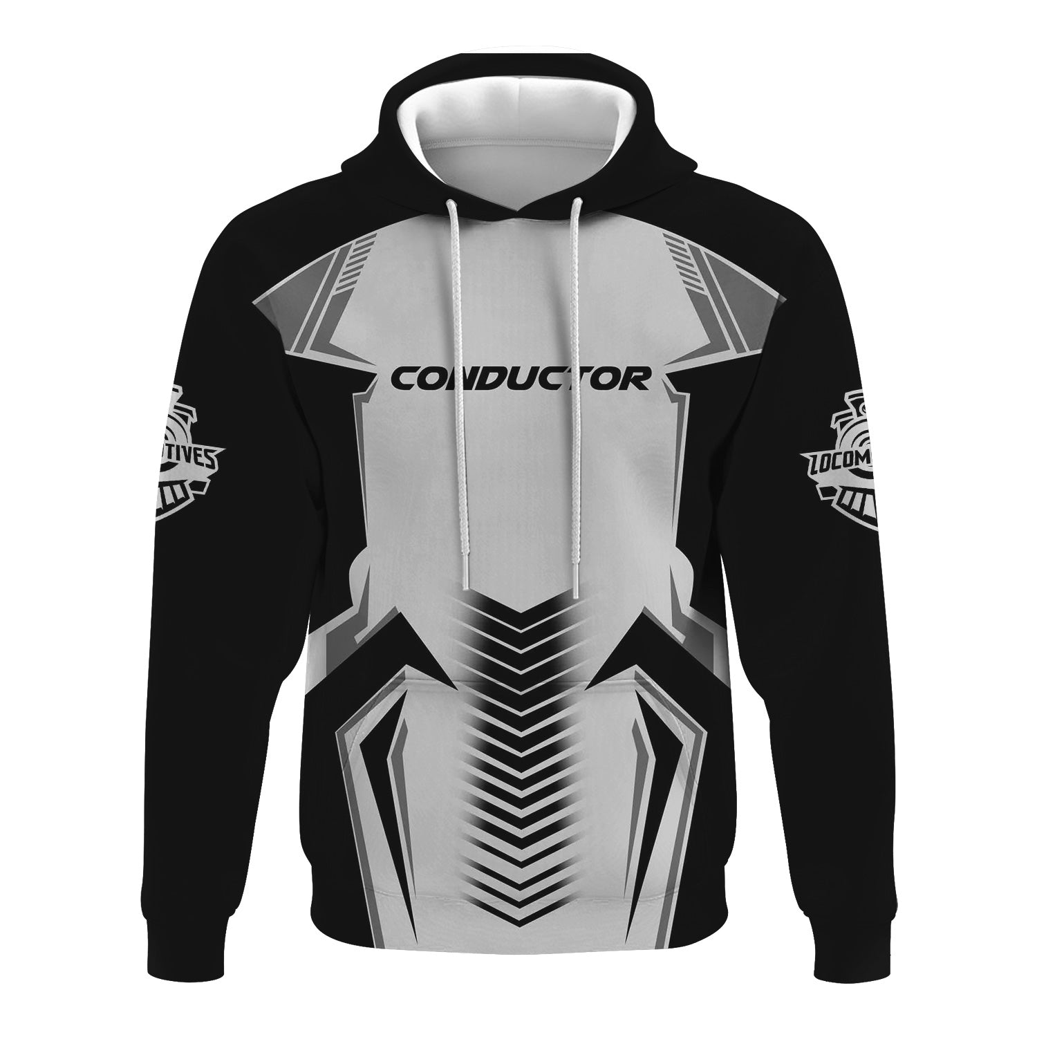 Railspirit Personalized Bessemer And Lake Erie Railroad Hoodie Standout Style with Custom Position Train Zip Up Hoodie