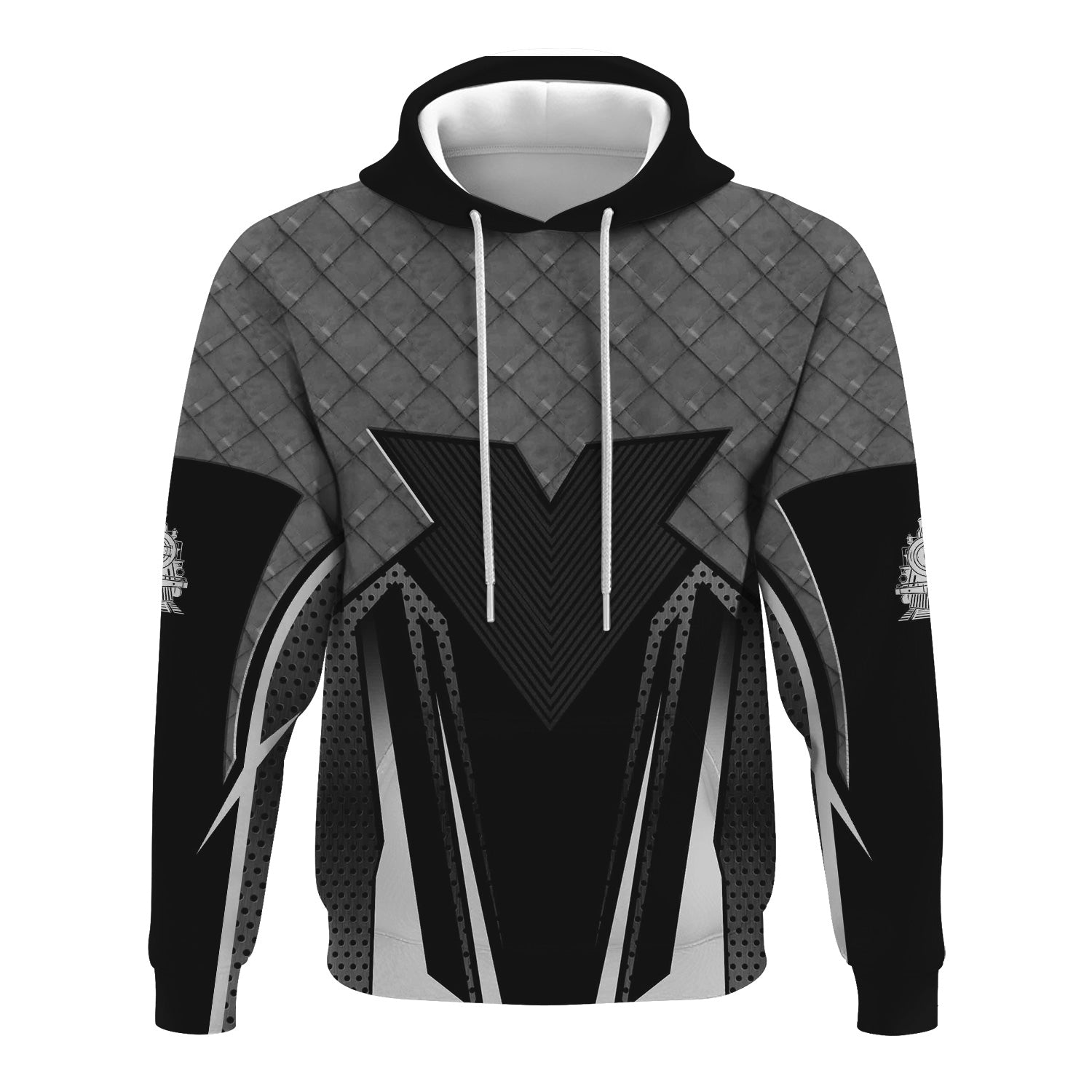 Railspirit Personalized Bessemer And Lake Erie Railroad Hoodie Rugged Steel Vibes Train Zip Up Hoodie All Over Print