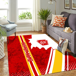 Railspirit Personalized Pennsylvania Railroad Area Rug Vintage All Over Printed Rug