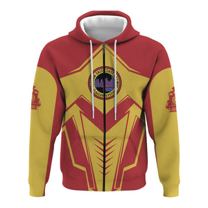 Railspirit Personalized Florida East Coast Railway Hoodie Railway Trainspotter Style Zip Up Hoodie Gift Idea For Foamers