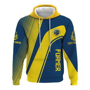 Railspirit Personalized Alaska Railroad Hoodie Vibrant Striking Style Zip Up Hoodie For Rail Enthusiasts