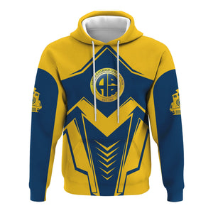 Railspirit Personalized Alaska Railroad Hoodie Railway Trainspotter Style Zip Up Hoodie Gift Idea For Foamers